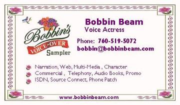 Bobbin Beam - Female Voice Talent