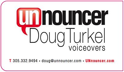 Doug Turkel - unnouncer (Card Front)