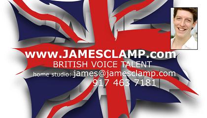 James Clamp - Male Voice Talent