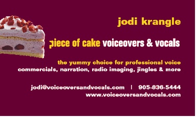 Jodi Krangle - Piece of Cake Voiceovers