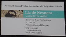 Liz de Nesnera - Female Voice Talent