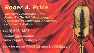 Roger Price - Male Voice Talent