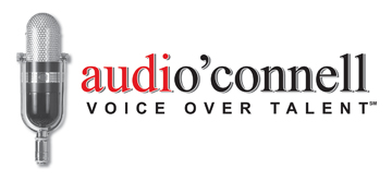Original voiceover logo for audio'connell Voiceover Talent - Peter K. O'Connell