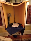 The old "booth"