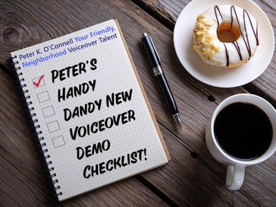 Peter's Handy Dandy Checklist