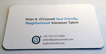 2017 O'Connell Business Card Old 