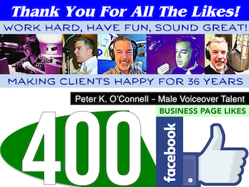 Peter K. O'Connell Facebook Business Page Likes 400