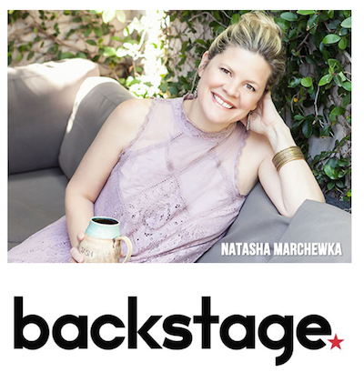 Voice Talent Natasha Marchewka published in Backstage Magazine