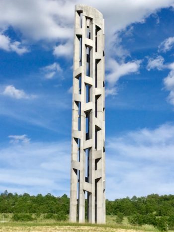 The Tower of Voices, Flight 93 Memorial, Stoystown, PA 2019