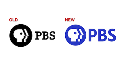 PBS logo Old vs New 2019