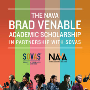 Brad Venable Voiceover Scholarship audio'connell blog