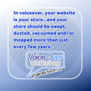 Voiceover Workshop website is your store voworkshop.com