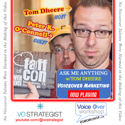 Tom Dheere & Peter K. O'Connell "Ask Me Anything" Voiceover MArketing