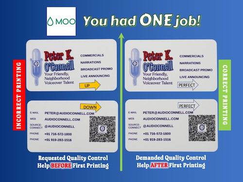 Moo Business Cards - Small Business Owners Beware