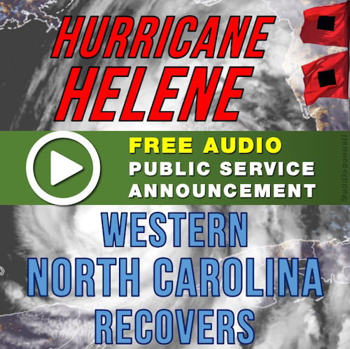 Hurricane Helene Western North Carolina Recovers PSA @audioconnell