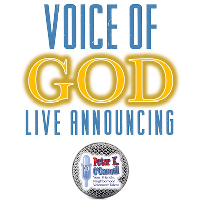 Voice Of God Announcer Peter K. O'Connell