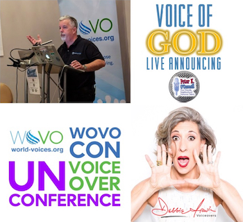 WOVOCON 2024_Voice Actors Peter K. O'Connell, Debbie Trwin