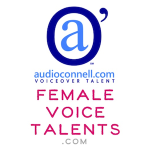 audioconnell Female Voice Talents.com logo