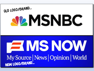 MSNBC Changes Name, Logo to MS NOW