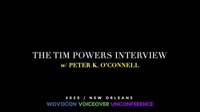 The Tim Powers Interview featuring Peter K. O'Connell