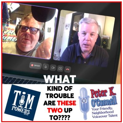 Voice Actors Tim Powers and Peter K. O'Connell