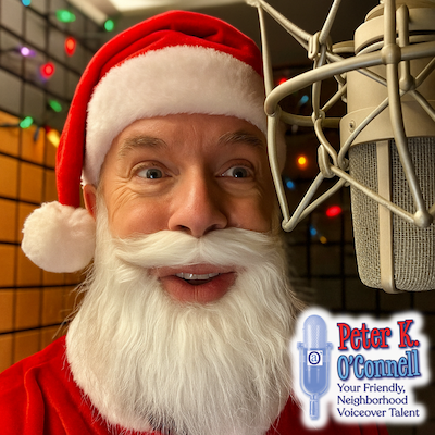 Voice actor Peter K. O'Connell as Santa