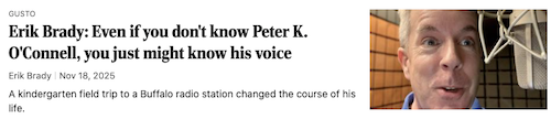 Peter K. O'Connell Buffalo News Headline Horizontal 500